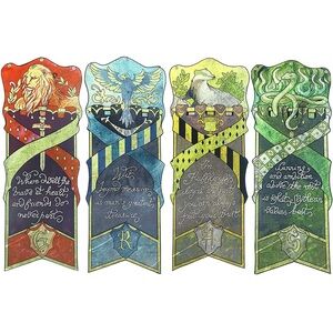 Harry Potter Hogwarts Official House Banners Flag Set